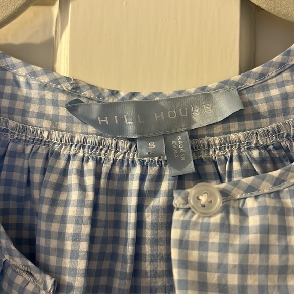 Hill House Home Blue Gingham Colette Dress - Picture 4 of 5